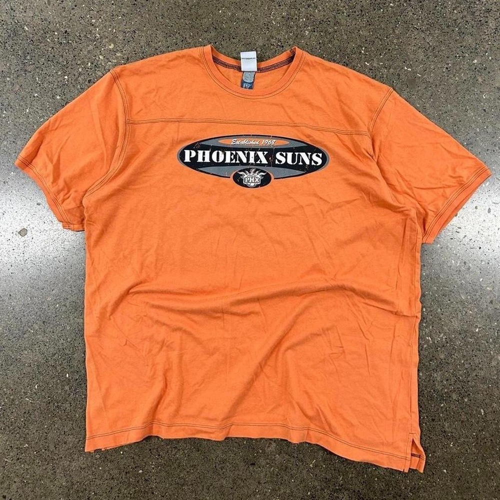 Vintage 90s NBA Phoenix Suns Graphic T-Shirt (Size XXL/2XL)